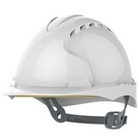Show details for  Safety Helmet with Slip Ratchet, White, Vented, EVO®2 Series