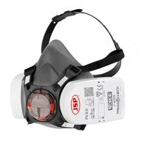 Show details for  Half-Mask with PressToCheck™ P3 Filters, Force™8 Series