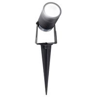 Show details for  5W Excalibur LED Spike Light with Anti Glare Cowl, 4000K, 390lm, 230V, Black, IP65