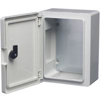 Show details for  ABS Insulated Enclosure with Backplate, 300mm x 250mm x 130mm, Grey, IP65