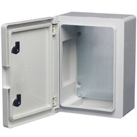 Show details for  ABS Insulated Enclosure with Backplate, 500mm x 350mm x 195mm, Grey, IP65