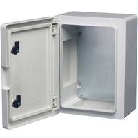 Show details for  ABS Insulated Enclosure with Backplate, 500mm x 400mm x 245mm, Grey, IP65