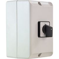 Show details for  40A Enclosed Changeover Switch, 4 Pole, Polycarbonate, Surface Mount, IP65