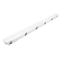Show details for  55W Linear Utility LED Light, 4000K, 6600lm, 1500mm, Grey, IP65