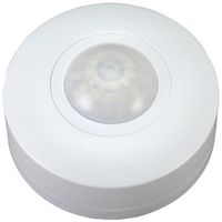 Show details for  Surface Mounted PIR Sensor, 360°, 6m, White, IP44