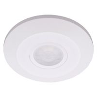 Show details for  Surface Mounted Low Profile PIR Sensor, 360°, 8m, White, IP20