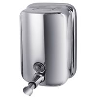 Show details for  Manual Soap (Sanitiser) Dispenser - Polished Chrome