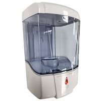 Show details for  Automatic Hand Sanitiser Dispenser, 700ml, White
