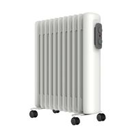 Show details for  2500W Oil Heater, 490 x 245 x 608mm, White