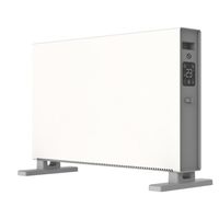 Show details for  2kW Digital Free Standing Electric Convector Heater, 623 x 230 x 430mm, LED, White