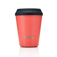 Show details for  Stainless Steel Vacuum Insulated Cup with Smart Lid, 8oz, Hot Coral