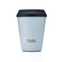 Show details for  Stainless Steel Vacuum Insulated Cup with Smart Lid, 8oz, Stone Grey
