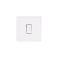 Show details for  10AX Light Switch, 2 Way, 1 Gang, White