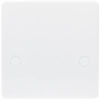 Show details for 45A Cooker Outlet Plate, 1 Gang, White, Median Range