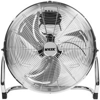 Show details for  20" Metal Air Circulating Fan, 1050 x 50 x 500mm, Chrome