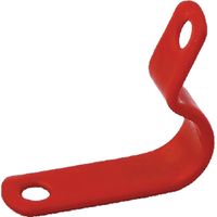Show details for  LSZH Copper One Hole P Clip, 7.9mm, Red [Pack of 50]