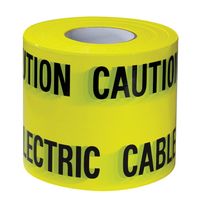 Show details for  Cable Warning Tape-  150mm x 365m - Yellow