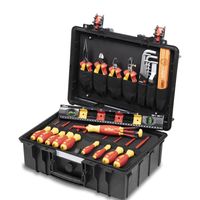 Show details for  Basic Electric Tool Case Set, 34 Piece