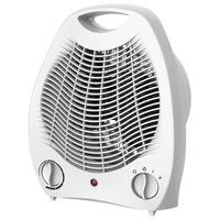 Show details for  2kW Upright  Fan Heater, Adjustable Thermostat, White