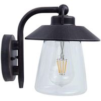 Show details for  Wall Light, E27 (Lamp Not Included), Matt Rust, IP44, Cate Range