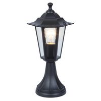 Show details for  Corniche Bollard Light, E27 (Lamp Not Included), Black, Aluminium