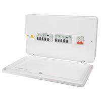 Show details for  Easy9 2+5+5 Kitbox Metal Consumer Unit