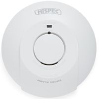 Show details for  Interconnectable Fast Fix Mains Smoke Detector with 9V Battery Backup Included, White