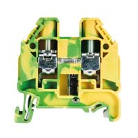 Show details for  Earth DIN Rail Terminal, 10mm², 10mmm, Green/Yellow