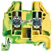 Show details for  Earth DIN Rail Terminal, 10mm², 10mm, Green/Yellow