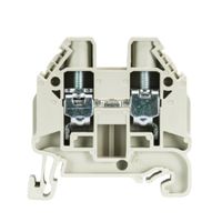 Show details for  Feed Through DIN Rail Terminal, 10mm², 10mm, Grey