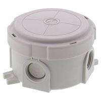 Show details for  COMBI 304 Round Junction Box,  82mm x 57mm, Polypropylene, IP66 / 67, Grey