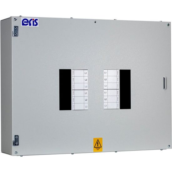 MCCB Panel Board, 160A 3 Way, Metal, IP41