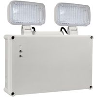 Show details for  10.5W Emergency Twin Spot Pack, 6000K, IP65, Krios Range