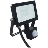 Show details for 10W Atlas Mini PIR LED Floodlight, 4000K, 660lm, Black, IP65