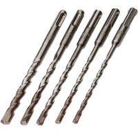Show details for SDS Plus 5 Piece Single Tip Drill Bit Set, 5.5mm - 10mm