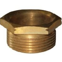 Show details for  Short Bush, 32mm, Brass