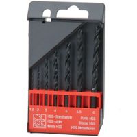 Show details for  HSS Roll-Forged Jobber Drill Bit Sets, 7 Piece, 1.5mm - 6mm