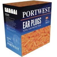Show details for  PU Foam Ear Plug, Dispenser Refill Pack, 34db, Orange [500 Pairs]