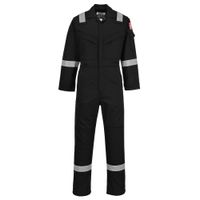 Show details for Flame Resistant Anti-Static Coverall, Bizflame, Black, XX Large, Regular