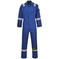 Show details for  Flame Resistant Anti-Static Coverall, Bizflame, Royal Blue, 4X Large, Regular