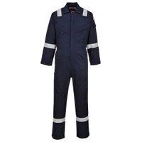 Show details for  Flame Resistant Super Light Weight Anti-Static Coverall, Bizflame, Navy, Large