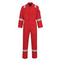 Show details for  Flame Resistant Super Light Weight Anti-Static Coverall, Bizflame, Red, XXX Large