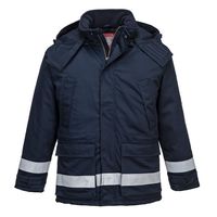 Show details for  Anti-Static Winter Jacket, Bizflame, Navy, Small