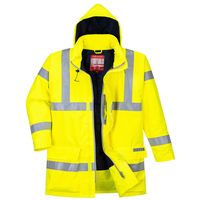 Show details for  Hi-Vis Waterproof Antistatic Flame Resistant Jacket, Bizflame, Yellow, X Large