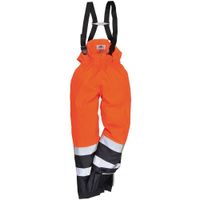 Show details for  Hi-Vis Multi-Protection Trousers, Bizflame, Navy / Orange, XX Large