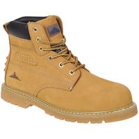 Show details for  Steelite Welted Plus Safety Boots, Nubuck Leather, Honey, Size 9