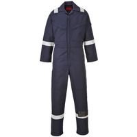 Show details for  Lightweight Coverall, Araflame, Navy, 44"