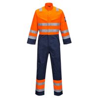 Show details for  Coverall, Modaflame, Navy / Orange, X Large
