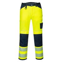 Show details for  Hi-Vis Work Trousers, Kingsmill, Yellow / Navy, 33"