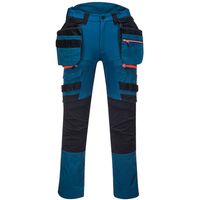 Show details for  Detachable Holster Pocket Trousers, Kingsmill Polyester Stretch, Metro Blue, 32"
